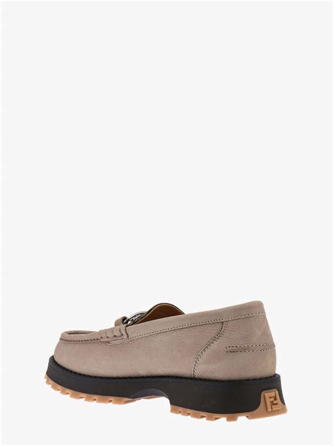 fendi loafers beige|Fendi Loafers for Men .